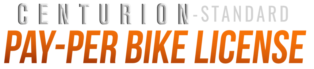 Centurion Pay Per Bike License harley davidson